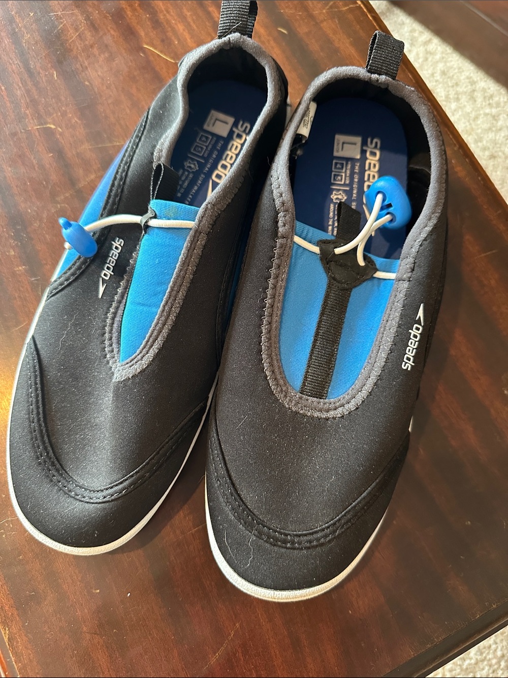 Speedo kids Black and Blue Water Shoes